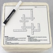 Book - Crossword Personalised Cake (D, V)